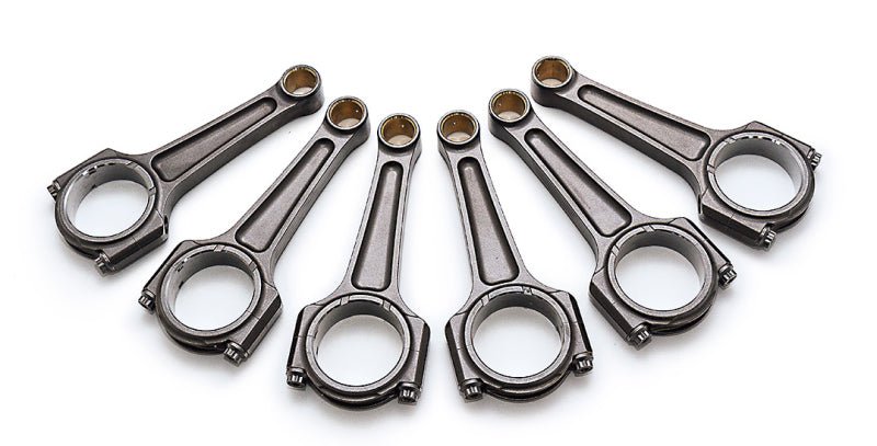 Manley 2016+ Nissan VR30DDTT 5.975in Turbo Tuff Pro Series I Beam Connecting Rod Set w/ ARP 2000-Connecting Rods - 6Cyl-Manley Performance