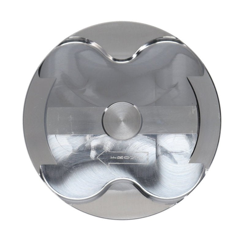 Manley 2018+ Ford Coyote 5.0L DOHC +1cc Dish 3.662in Bore 11:1 CR Platinum Piston Set-Piston Sets - Forged - 8cyl-Manley Performance