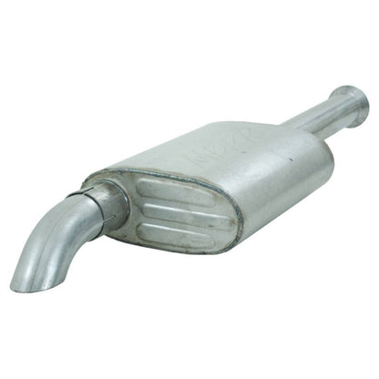 MBRP 00 - 06 Jeep Wrangler (TJ) Inline - 4 2.5L Inline - 6 4.0L Cat Back Single Off - Road Turn Down Alum Ex - Catback - MBRP