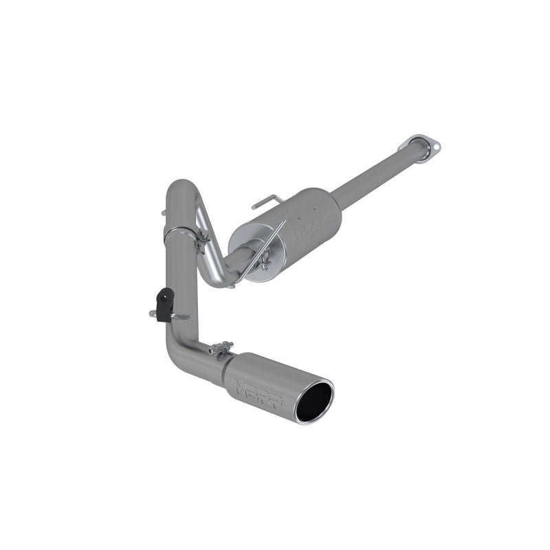 MBRP 05 - 13 Toyota Tacoma 4.0L EC/CC Cat Back Single Exit Aluminized Exhaust - Catback - MBRP