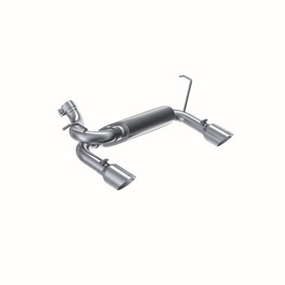 MBRP 07 - 14 Jeep Wrangler/Rubicon 3.6L/3.8L V6 Axle - Back Dual Rear Exit Aluminum Performance Exhaust - Axle Back - MBRP
