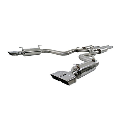 MBRP 08 - 11 Dodge Challenger SRT8 6.1L Hemi T304 Cat Back Dual Split Rear - Catback - MBRP