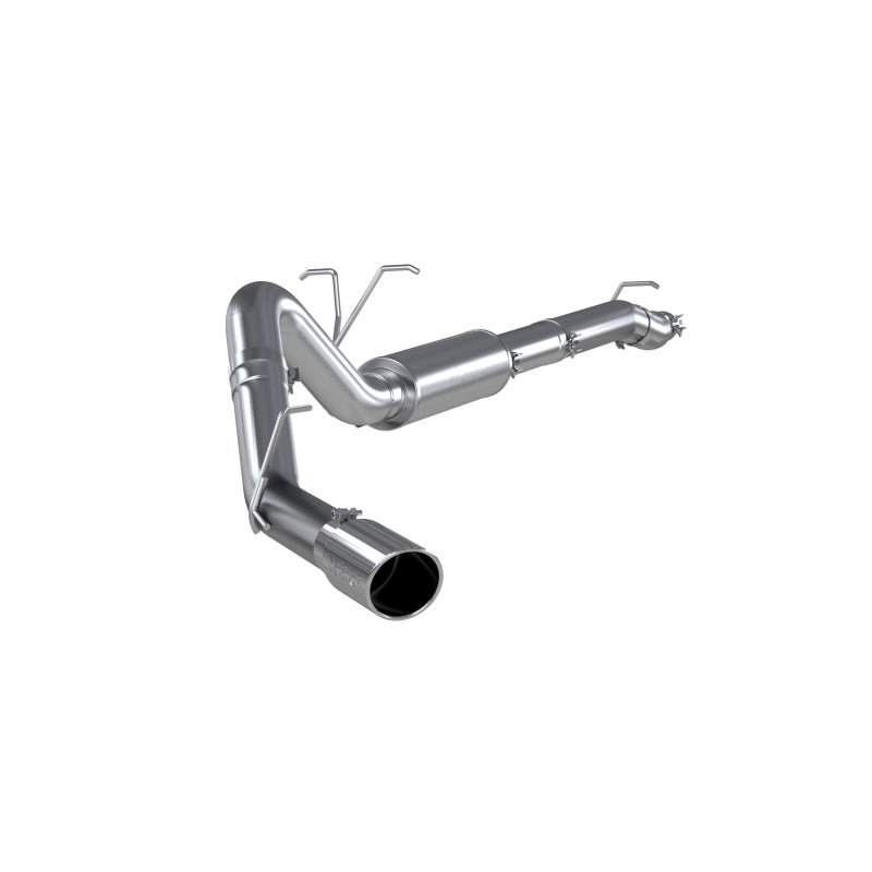 MBRP 11 - 13 Ford F - 250/350/450 6.2L V8 Gas 4in Cat Back Single Side Alum Exhaust System - Catback - MBRP
