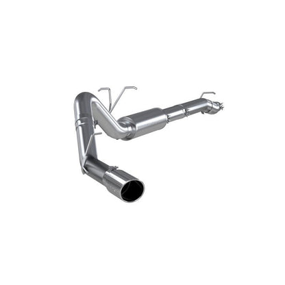 MBRP 11 - 13 Ford F - 250/350/450 6.2L V8 Gas 4in Cat Back Single Side Alum Exhaust System - Catback - MBRP