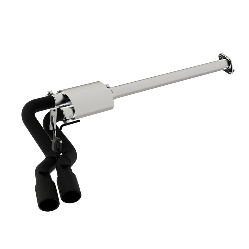 MBRP 15 - 16 Ford F - 150 2.7L/3.5L/5.0L 3in Cat Back Single Side Pre - Axle Dual Exit Black Coated - Catback - MBRP