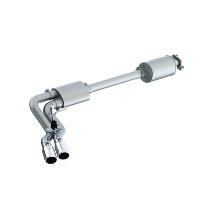 MBRP 15 - 20 Ford F150 T304 Pre - Axle 4in OD Tips Dual Outlet 3in Cat Back Exhaust - Catback - MBRP