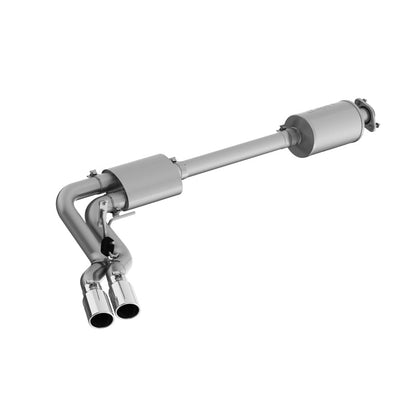 MBRP 15 - 20 Ford F150 T304 Pre - Axle 4in OD Tips Dual Outlet 3in Cat Back Exhaust - Catback - MBRP