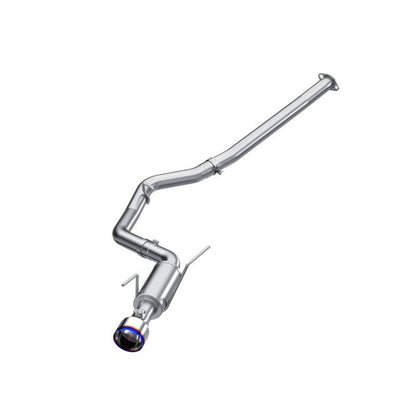 MBRP 15 - 21 Subaru WRX 2.0L/STI 2.5L/ 11 - 14 Sed. 3in Cat - Back Single Rear Exit w/ Burnt End Tips - T304 - Catback - MBRP