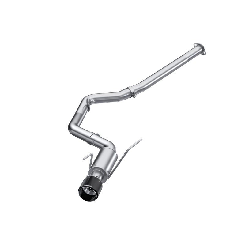 MBRP 15 - 21 Subaru WRX 2.0L/STI 2.5L/11 - 14 Sed 3in Cat - Back Single Rear Exit w/Carb Fiber Tips - T304 - Catback - MBRP