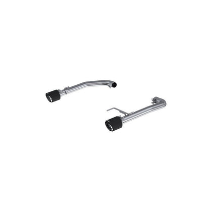 MBRP 15 - 23 Ford Mustang 2.3L EcoBoost T304 2.5in Axle Back w/ Dual CF SS Tips - T304 (Race Version) - Axle Back - MBRP
