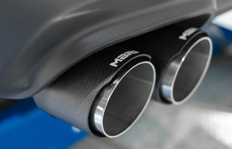 MBRP 15 - Up Challenger 5.7 / 17 - Up 6.2L/6.4L 3in Race Series Cat - Back w/ Quad Tips T304 Exhaust - Catback - MBRP
