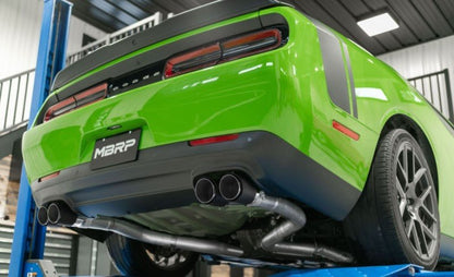 MBRP 15 - Up Challenger 5.7 / 17 - Up 6.2L/6.4L 3in Race Series Cat - Back w/ Quad Tips T304 Exhaust - Catback - MBRP