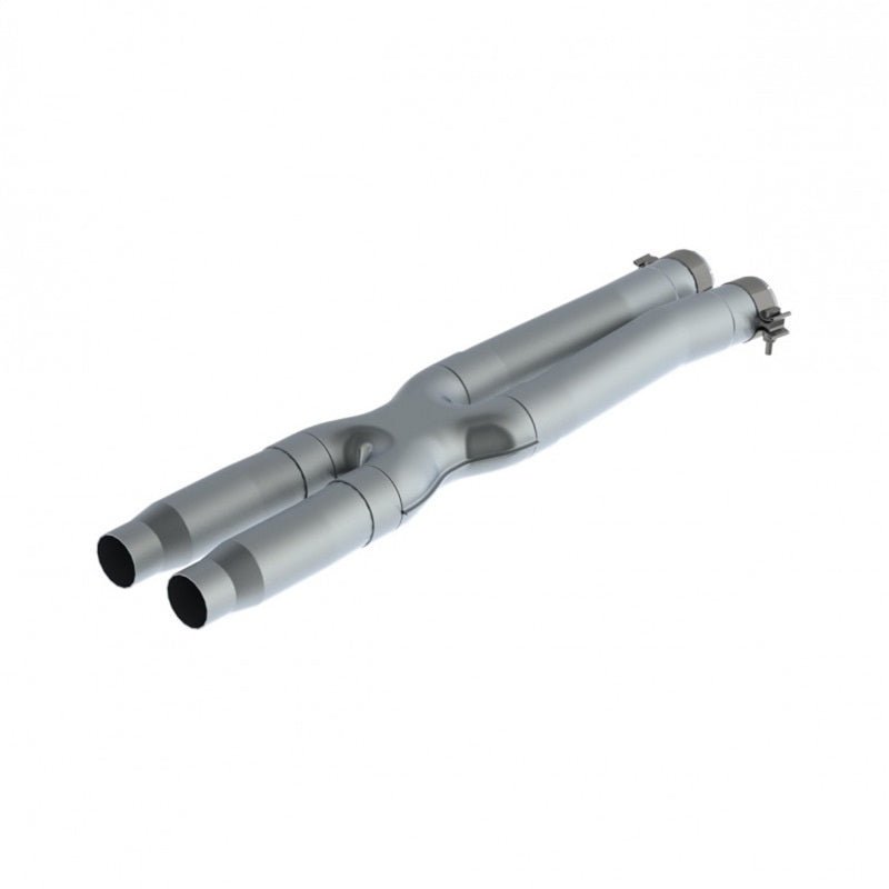 MBRP 16 - 19 Ford Mustang GT350 3in Resonator Delete X - Pipe - T409 - X Pipes - MBRP