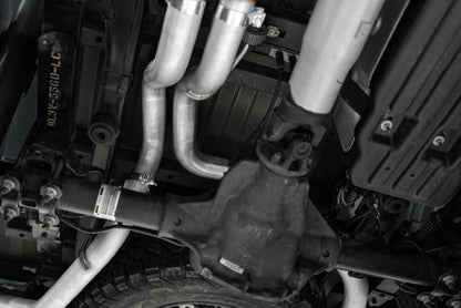 MBRP 17 - 20 Ford F - 150 Raptor 3.5L Ecoboost Dual Rear Exit T409 3in Resonator Back Exhaust System - Catback - MBRP