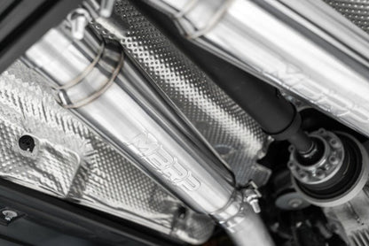 MBRP 17 - 21 Charger 5.7L 3in Dual Rear Exit Aluminized Catback Exhaust - Catback - MBRP
