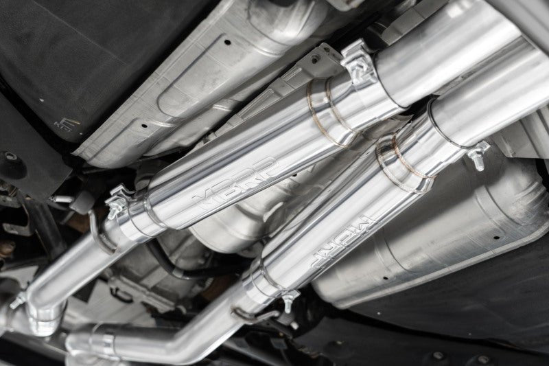 MBRP 17+ Infiniti Q60 3.0L RWD/AWD 3in Cat - Back Dual Split Rear Street Version w/4.5in OD Tips - T304 - Catback - MBRP