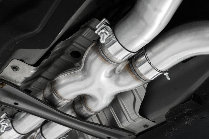 MBRP 17+ Infiniti Q60 3.0L RWD/AWD 3in Cat - Back Dual Split Rear Street Version w/4.5in OD Tips - T304 - Catback - MBRP