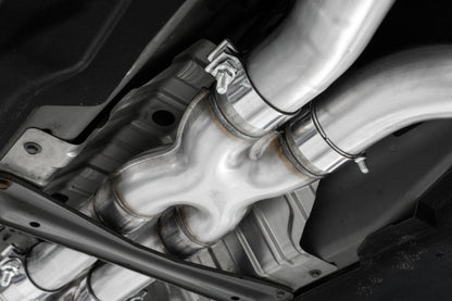 MBRP 17+ Infiniti Q60 3.0L RWD/AWD 3in Cat - Back Dual Split Rear Street Version w/4.5in OD Tips - T304 - Catback - MBRP