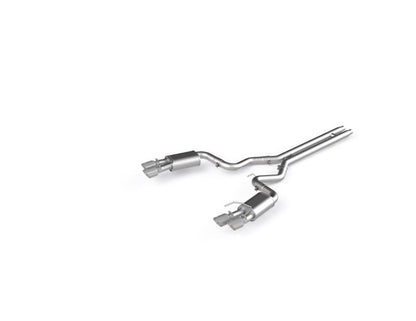 MBRP 18 - 19 Ford Mustang GT 5.0 3in Dual Split Rear AL Cat Back w/ Quad 4.0in Dual Wall Tips - Catback - MBRP