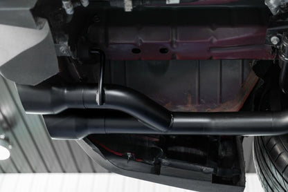 MBRP 18 - 20 Ford Mustang GT 2.5in T304 Non Active Dual Axle Back Exhaust System - 4in Dual Wall Tips - Axle Back - MBRP