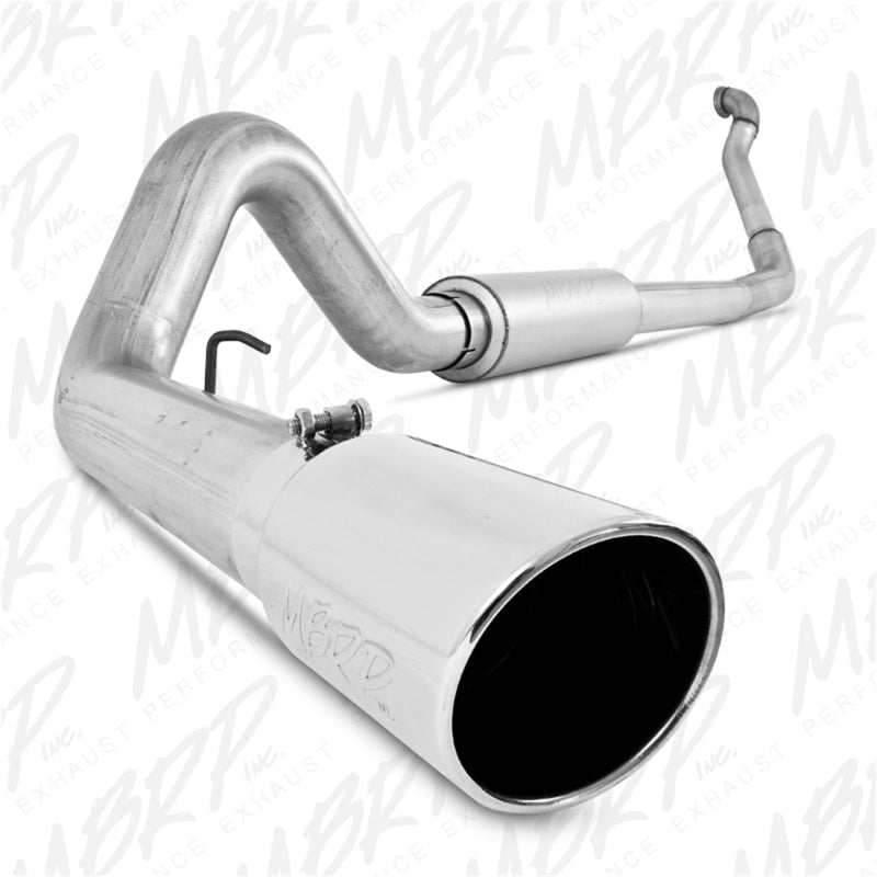 MBRP 1994 - 1997 Ford F - 250/350 7.3L Turbo Back Single Side Off - Road (Aluminized downpipe) - Turbo Back - MBRP