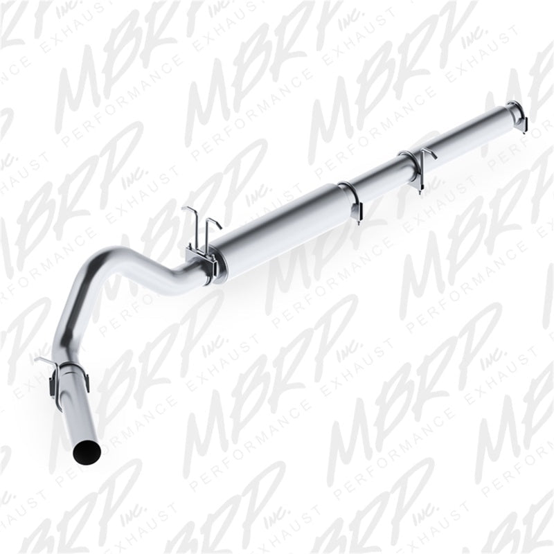 MBRP 1999 - 2004 Ford F - 250/350 V - 10 Cat Back 4in Single Side AL P Series Exhaust - Catback - MBRP