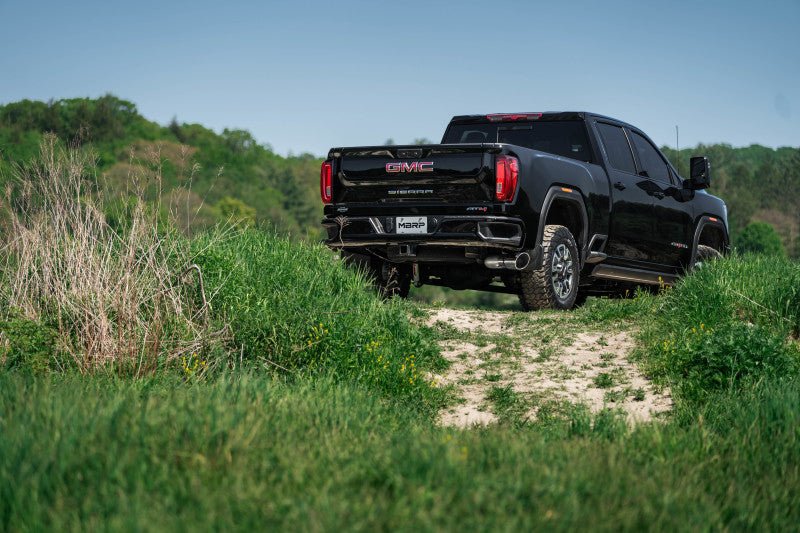 MBRP 20 - 23 Chevrolet Silverado 2500HD 6.6L Armor Plus T409 SS Single Side Exit 5in DPF Back Exhaust - DPF Back - MBRP