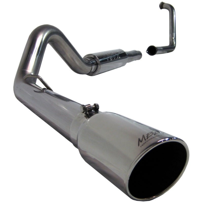 MBRP 2003 - 2005 Ford Excursion 6.0L Turbo Back Single Side (Stock Cat) - Catback - MBRP