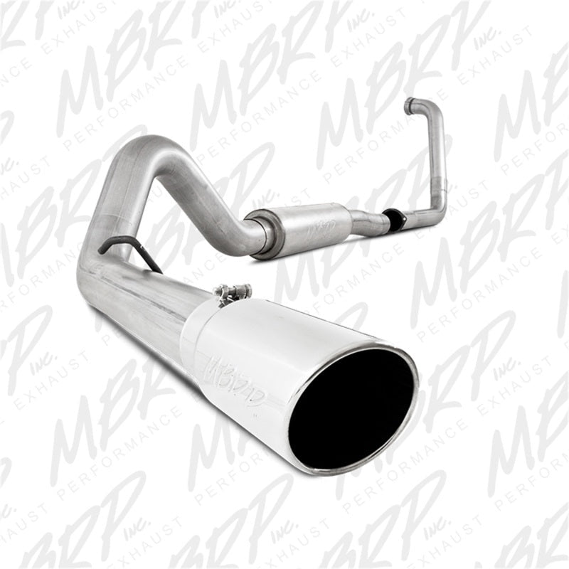 MBRP 2003 - 2005 Ford Excursion 6.0L Turbo Back Single Side (Stock Cat) - Catback - MBRP