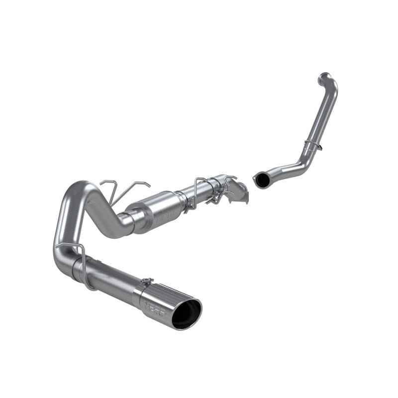 MBRP 2003 - 2007 Ford F - 250/350 6.0L EC/CC Turbo Back Single Side (Stock Cat) - Catback - MBRP