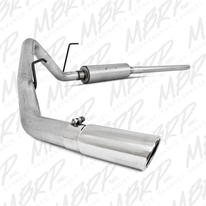 MBRP 2004 - 2008 Ford F150 EC/CC - SB Cat Back Single Side - Catback - MBRP