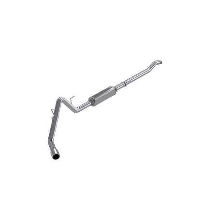 MBRP 2005 - 2007 Dodge Dakota 3.7/4.7L 3 Cat Back Single Side - Catback - MBRP