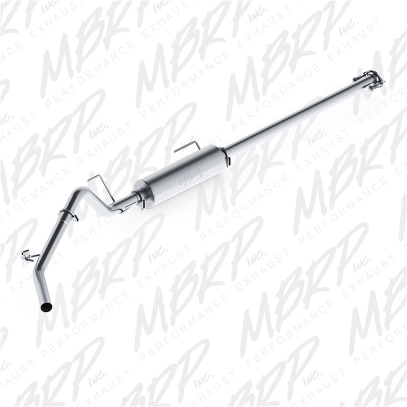 MBRP 2005 - 2013 Toyota Tacoma 4.0L EC/CC Cat Back Single Exit AL P Series Exhaust - Catback - MBRP