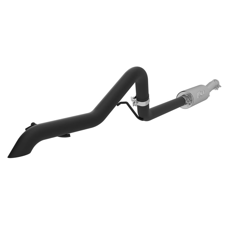 MBRP 2007 - 2009 Jeep Wrangler (JK) 3.8L V6 4 dr Off - Road Tail Pipe Muffler before Axle - Axle Back - MBRP