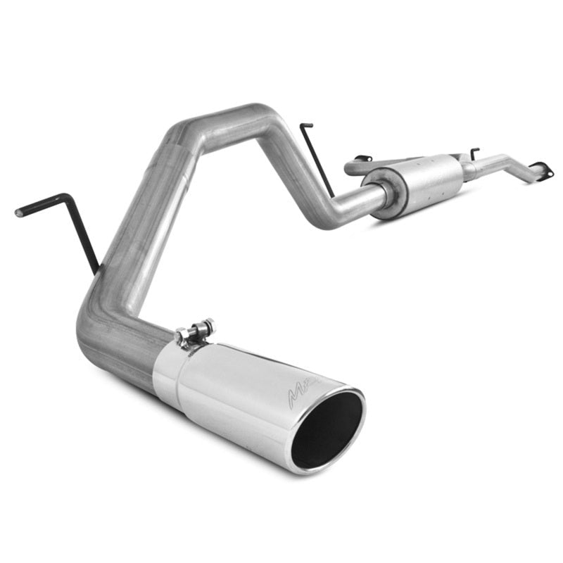 MBRP 2007 - 2009 Nissan Titan 5.6L EC/CC Cat Back Single Side - Catback - MBRP