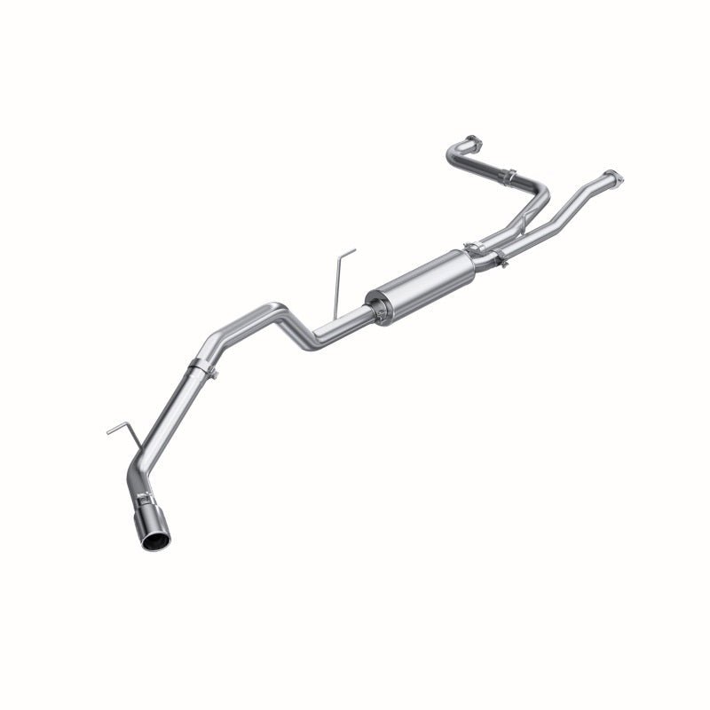 MBRP 2007 - 2009 Nissan Titan 5.6L EC/CC Cat Back Single Side - Catback - MBRP