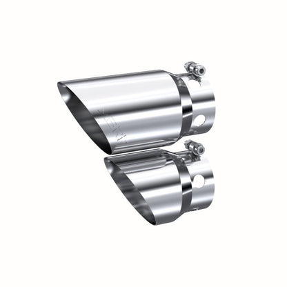 MBRP 2008 Ford F250/350/450 6.4 L 4 inlet 5 Tip Cover Set - 6 and 9 in length - Steel Tubing - MBRP