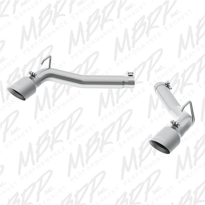 MBRP 2010 - 2015 Chevrolet Camaro V6 3.6L 3in Alum Axle Back Muffler Delete - Axle Back - MBRP