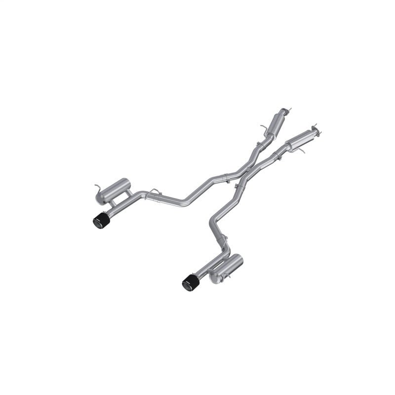 MBRP 2011+ Dodge Durango 3.6L V6 T304 SS 3.0in Cat - Back Dual Rear Exit Exhaust w/ Carbon Fiber Tips - Catback - MBRP