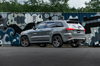 MBRP 2012+ Jeep Grand Cherokee SRT 6.4L 3in Dual Rear Exit Aluminized Catback Exhaust - T304 Tips - Catback - MBRP