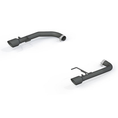 MBRP 2015 - 2017 Ford Mustang GT 5.0 2 - 1/2in Axle Back Kit - Black Coated 4in OD Tips Included - Axle Back - MBRP