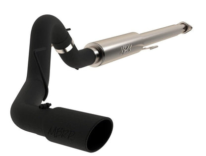 MBRP 2015 Ford F - 150 2.7L / 3.5L EcoBoost 4in Cat Back Single Side Black Exhaust System - Catback - MBRP