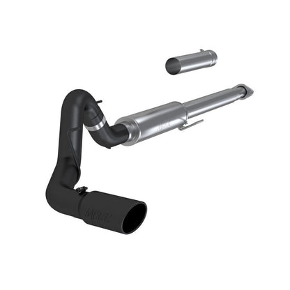 MBRP 2015 Ford F - 150 2.7L / 3.5L EcoBoost 4in Cat Back Single Side Black Exhaust System - Catback - MBRP