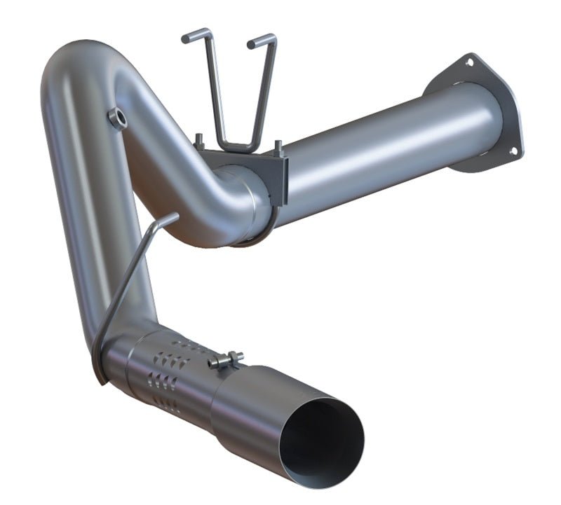 MBRP 2015 Ford F250/350/450 6.7L 4in Single Side Exit T409 Exhaust Includes 5in Tip - Catback - MBRP