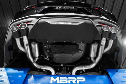 MBRP 2018+ Ford Mustang GT 5.0L T304 SS 3in Street to Race Conversion Kit - Catback - MBRP