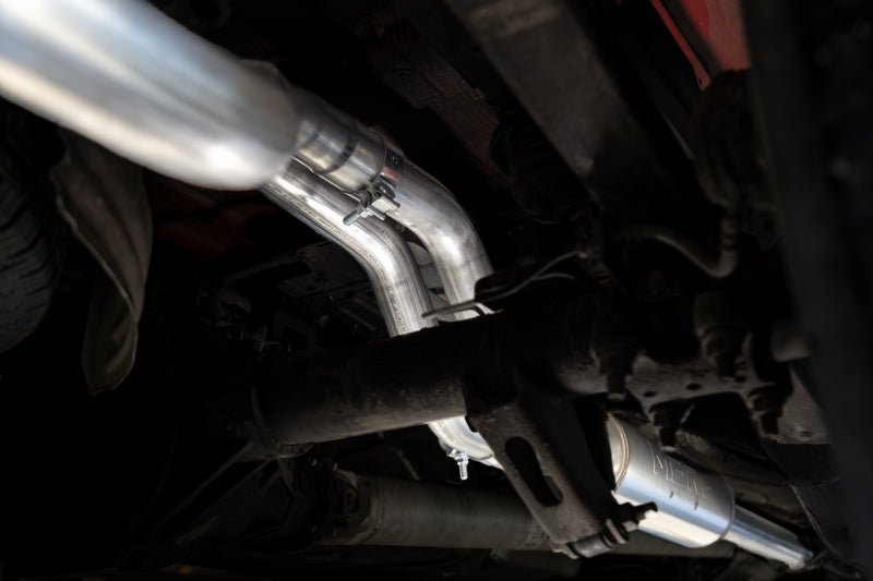 MBRP 2019+ Chevrolet Silverado 1500 / 2019+ GMC Sierra 1500 Alum. 3in Armor Lite Cat - Back Exhaust - Catback - MBRP