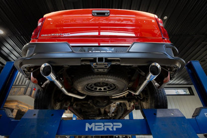 MBRP 2019+ Chevrolet Silverado 1500 / 2019+ GMC Sierra 1500 Alum. 3in Armor Lite Cat - Back Exhaust - Catback - MBRP