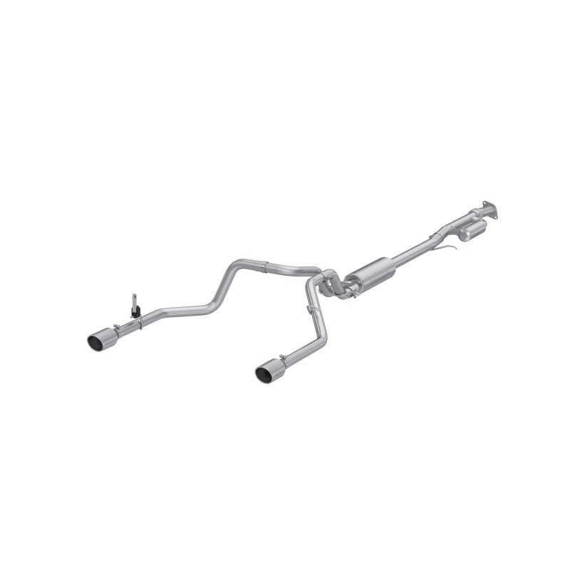 MBRP 2019+ Chevrolet Silverado 1500 / 2019+ GMC Sierra 1500 Alum. 3in Armor Lite Cat - Back Exhaust - Catback - MBRP