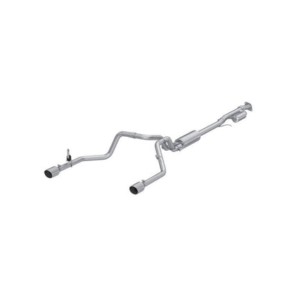 MBRP 2019+ Chevrolet Silverado 1500 / 2019+ GMC Sierra 1500 Alum. 3in Armor Lite Cat - Back Exhaust - Catback - MBRP