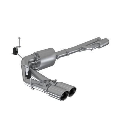 MBRP 2019+ Chevrolet Silverado 1500 4.5L/5.3L Pre - Axle Dual Side Exit w/ 4in OD Tip - AL - Catback - MBRP